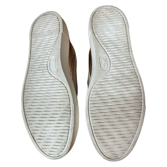 AGL Leather Platform Sneakers Blush Pink Casual Attilio Giusti Leombruni Sz 40.5 - Picture 11 of 16